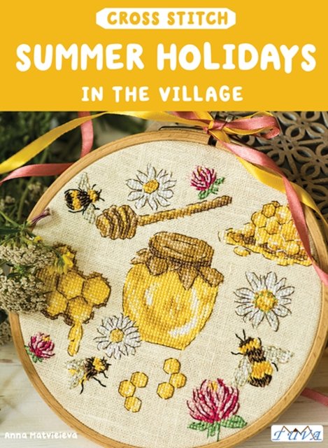 Cover for Anna Matvieieva · Cross Stitch Summer Holidays in the Village (Pocketbok) (2024)