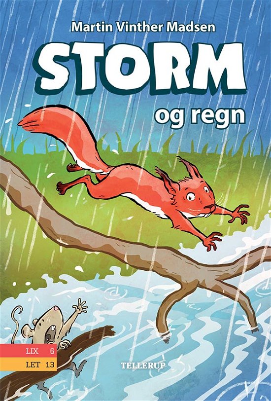 Cover for Martin Vinther Madsen · Storm, 2: Storm #2: Storm og regn (Hardcover Book) [1º edição] (2020)