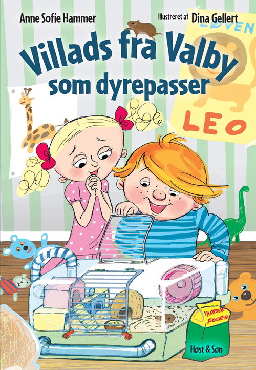 Cover for Anne Sofie Hammer · Villads fra Valby-bøgerne: Villads fra Valby som dyrepasser (Innbunden bok) [1. utgave] (2018)