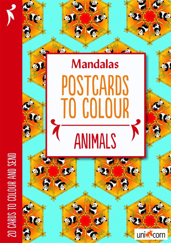 Cover for Postcards to Colour - ANIMALS (Paperback Book) (2016)