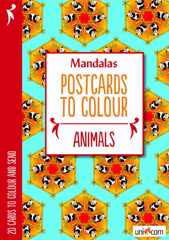 Postcards to Colour - ANIMALS -  - Books - Unicorn - 9788799835744 - December 31, 2016