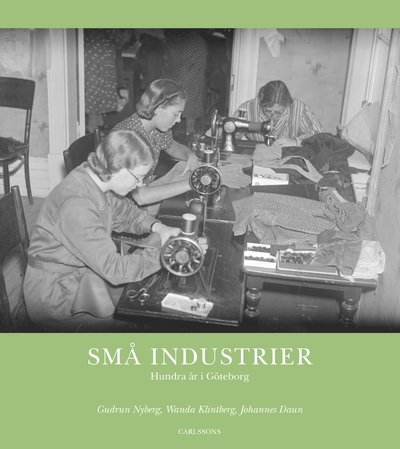 Cover for Nyberg Gudrun · Små industrier : hundra år i Göteborg (Bound Book) (2019)