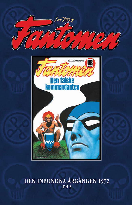 Cover for Lee Falk · Fantomen. Den inbundna årgången 1972, D. 2 (Hardcover Book) (2023)