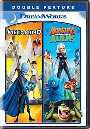 Cover for Megamind / Monsters vs Aliens (DVD) (2018)