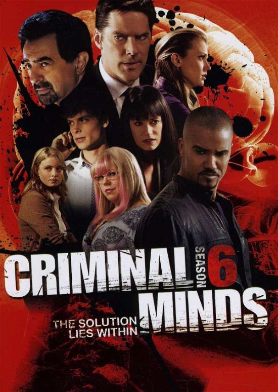 Cover for Criminal Minds: Sixth Season (DVD) [Widescreen edition] (2011)