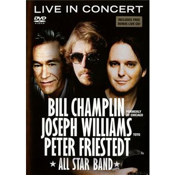 Live in Concert - Williams,joseph / Peter Friestedt & Bill Champlin - Film - SOUND POLLUTION - 0200000039745 - 21. maj 2013