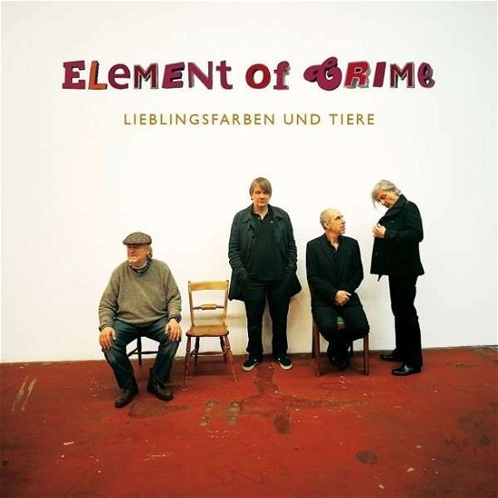 Cover for Element of Crime · Lieblingsfarben Und Tiere (CD) (2014)