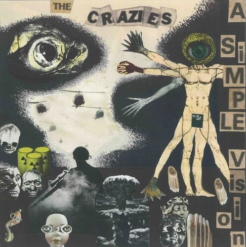 Cover for Crazies · A Simple Vision (LP) [Remastered edition] (2021)