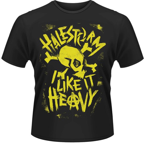 Cover for Halestorm · Punk Skull (T-shirt) [size S] [Black edition] (2015)