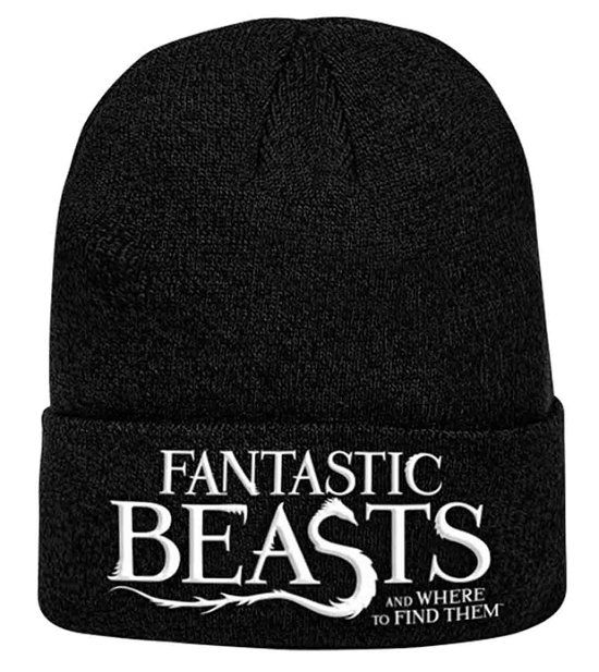 Cover for Fantastic Beasts · Logo (Beanie) [Black edition] (2016)