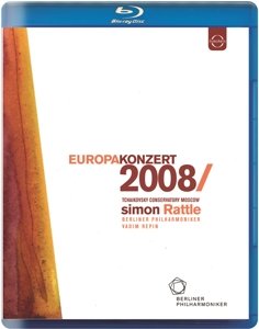 Cover for Rattle Sir Simon / berliner Philharmoniker · Europakonzert 2008 (Blu-Ray) (2014)