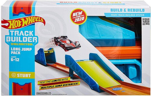 hot wheels track builder unlimited long jump pack