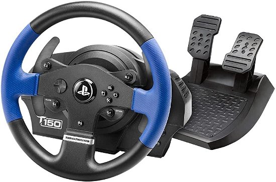 Thrustmaster T150 Force Feedback Wheel & Pedals - Thrustmaster - Spil -  - 3362934109745 - 
