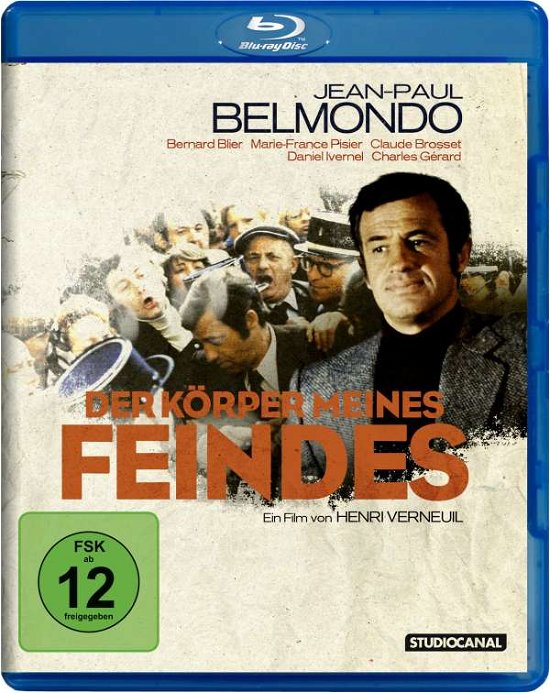 Cover for Belmondo,jean-paul / Beaune,michel · Der K?rper Meines Feindes (Blu-ray) (2017)
