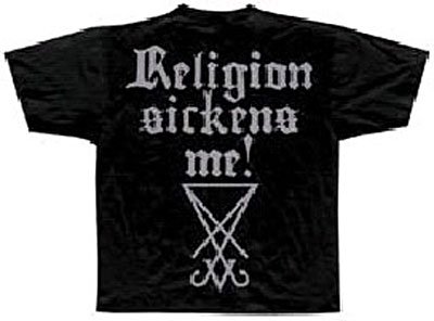 Cover for Dimmu Borgir · T-sh / Religion Sickens Me (T-shirt) [size L] (2011)