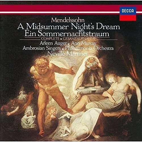 Cover for F. Mendelssohn-Bartholdy · Midsummer Night's Dream (CD) (2015)