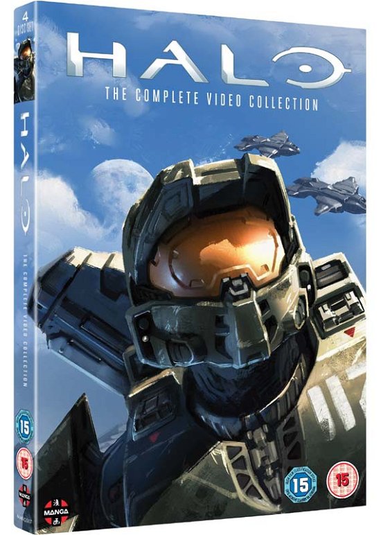 Cover for Halo Complete Movie Collection - Legends / Forward Unto Dawn / Nightfall / Fall of Reach (DVD) (2017)