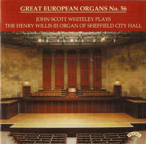 Cover for John Scott Whiteley · Great European Organs No. 56: Sheffield City Hall (CD) (2018)