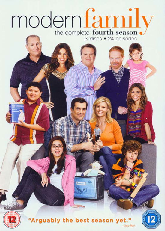 Modern Family Season 4 - Modern Family Season 4 - Film - 20th Century Fox - 5039036057745 - 14. oktober 2013