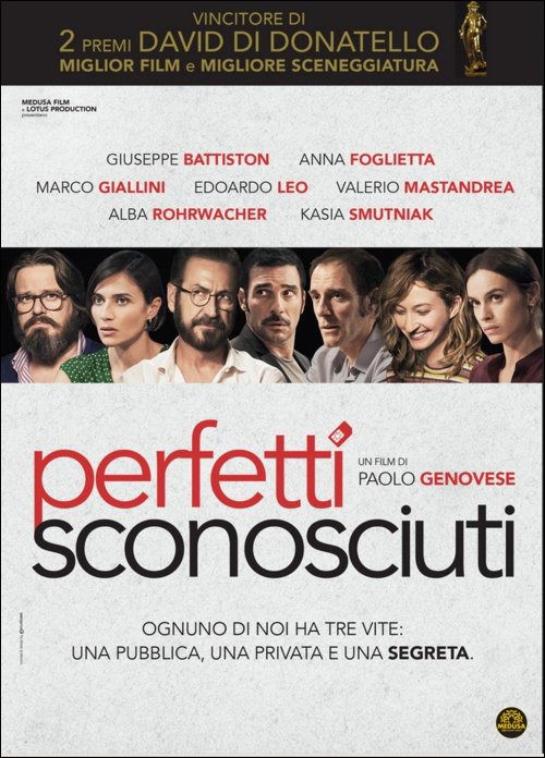 Cover for Perfetti Sconosciuti (DVD) (2016)