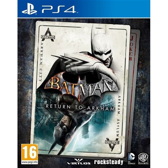 Return to Arkham - Batman - Jeux -  - 5051892198745 - 21 octobre 2016
