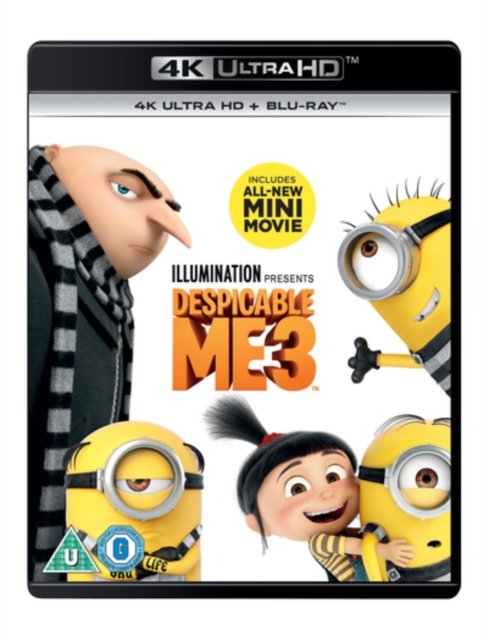 Despicable Me 3 - Despicable Me 3 (4k Blu-ray) - Movies - Universal Pictures - 5053083125745 - November 6, 2017