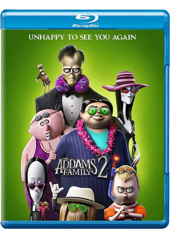 Cover for Addams Family 2 the BD · The Addams Family 2 (Animation) (Blu-ray) (2022)