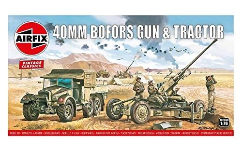 Cover for Airfix · Bofors Gun En Tractor (1/19) * (Legetøj)