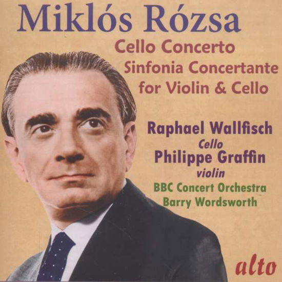 Cover for Raphael Wallfisch · Rozsa (CD) (2015)