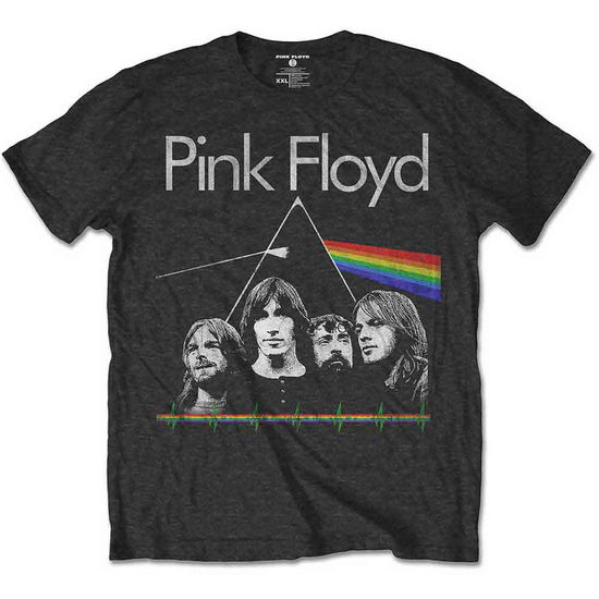 Pink Floyd Kids T-Shirt: DSOTH Band & Pulse (5-6 Years) - Pink Floyd - Fanituote -  - 5056561008745 - 