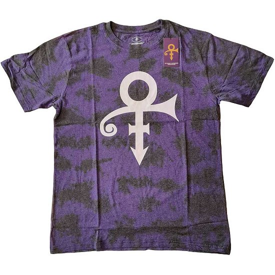 Prince Unisex T-Shirt: White Symbol (Wash Collection) - Prince - Merchandise -  - 5056561011745 - 