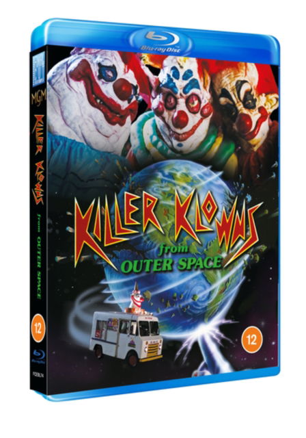 Cover for Killer Klowns from Outer Space BD · Killer Klowns From Outer Space (Blu-ray) (2024)