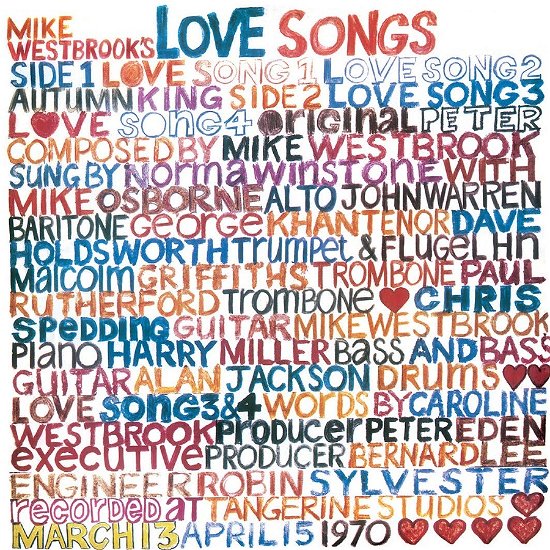 Cover for Mike Westbrook Concert Band · Love Songs (LP) (2021)