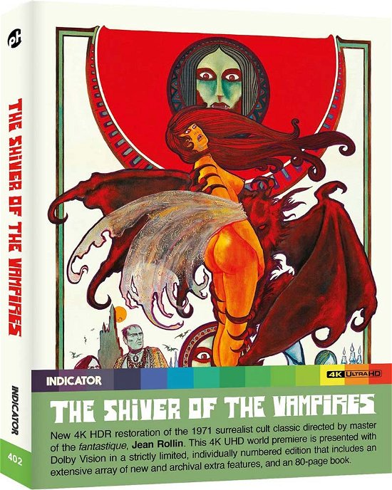 Cover for The Shiver of the Vampires Uhd Ltd Ed · The Shiver Of The Vampires Limited Edition (4K UHD Blu-ray) [Limited edition] (2023)