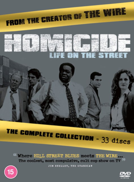 Cover for Homicide the Complete Series · Homicide: The Complete Series (DVD) (2024)