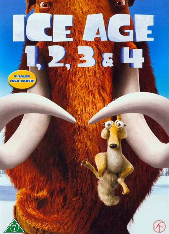 Cover for Ice Age Box · Ice Age 1-4 DVD Box (DVD) (2012)