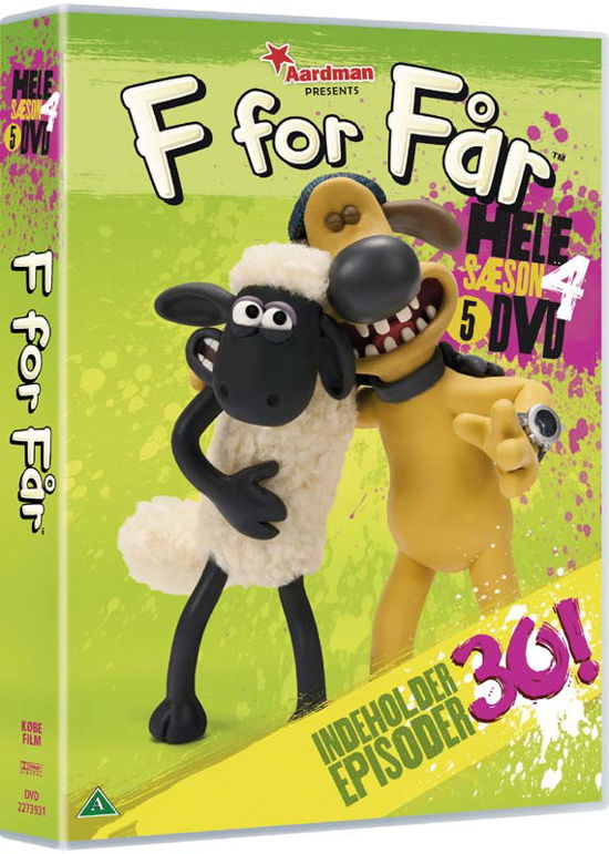 F for Får - Sæson 4 Boks - F for Får - Films -  - 5708758705745 - 6 novembre 2014