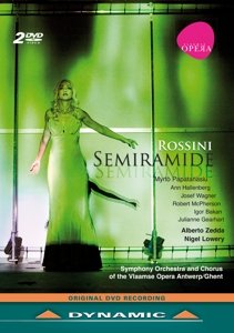 Cover for Vlaamse Opera Antwerp So &amp; Chr · Rossinisemiramide (DVD) (2015)