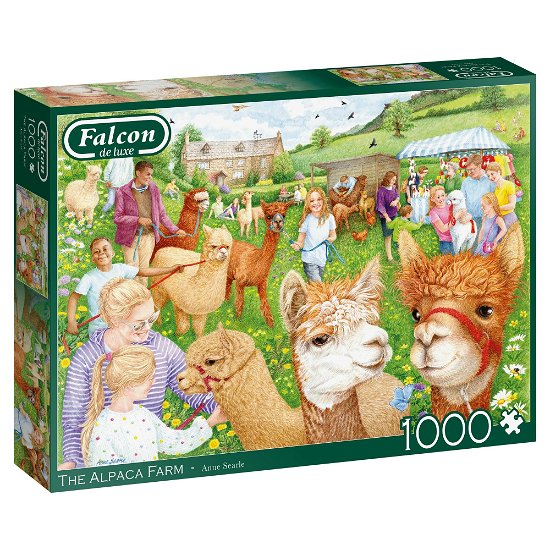 Cover for Falcon · The Alpaca Farm (1000 Stukjes) (Puslespill)