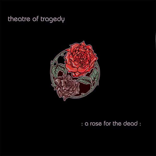 Cover for Theatre of Tragedy · A Rose for the Dead (Silveer / Oxblood Swirl, 2x10&quot;) (10&quot;) (2024)