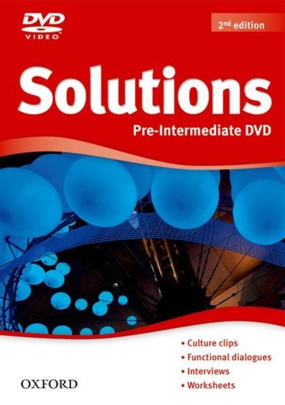 Cover for Author · Solutions: Pre-Intermediate: DVD-ROM - Solutions (DVD) [2 Revised edition] (2012)