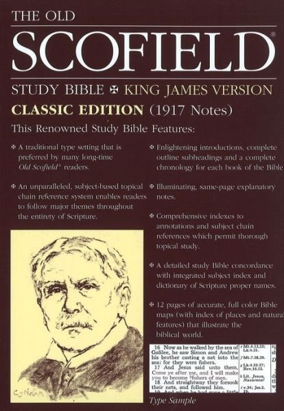 Cover for Oxford University Press · The Old Scofield (R) Study Bible, KJV, Classic Edition - Bonded Leather, Navy, Thumb Indexed (Läderbok) [Classic edition] [Navy Bonded] (2007)
