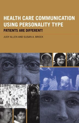 Cover for Judy Allen · Health Care Communication Using Personality Type: Patients are Different! (Pocketbok) (2000)