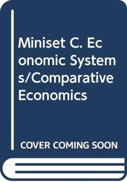 Cover for Andrew Wyatt · Miniset C. Economic Systems / Comparative Economics (Hardcover Book) (2007)