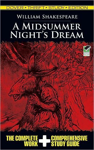 Cover for William Shakespeare · A Midsummer Night's Dream - Thrift Editions (Hardcover bog) [Study edition] (2009)