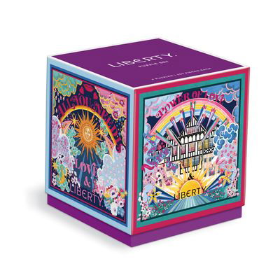 Cover for Galison · Liberty Power of Love Set of 4 Puzzles (GAME) (2023)