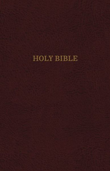 Cover for Thomas Nelson · KJV Holy Bible: Thinline with Cross References, Burgundy Leather-Look, Red Letter, Comfort Print: King James Version (Paperback Book) (2017)