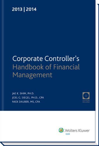 Cover for Cpa Nick Dauber Ms · Corporate Controller's Handbook of Financial Management (2013-2014) W/cd-rom (Pocketbok) [Pap / Cdr edition] (2013)