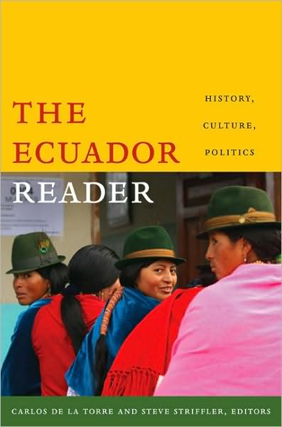 Cover for Carlos De La Torre · The Ecuador Reader: History, Culture, Politics - The Latin America Readers (Paperback Book) (2009)