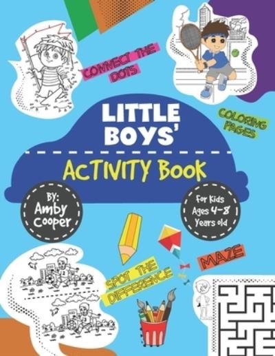 Cover for Amby Cooper · Little Boys' Activity Book (Bog) (2019)